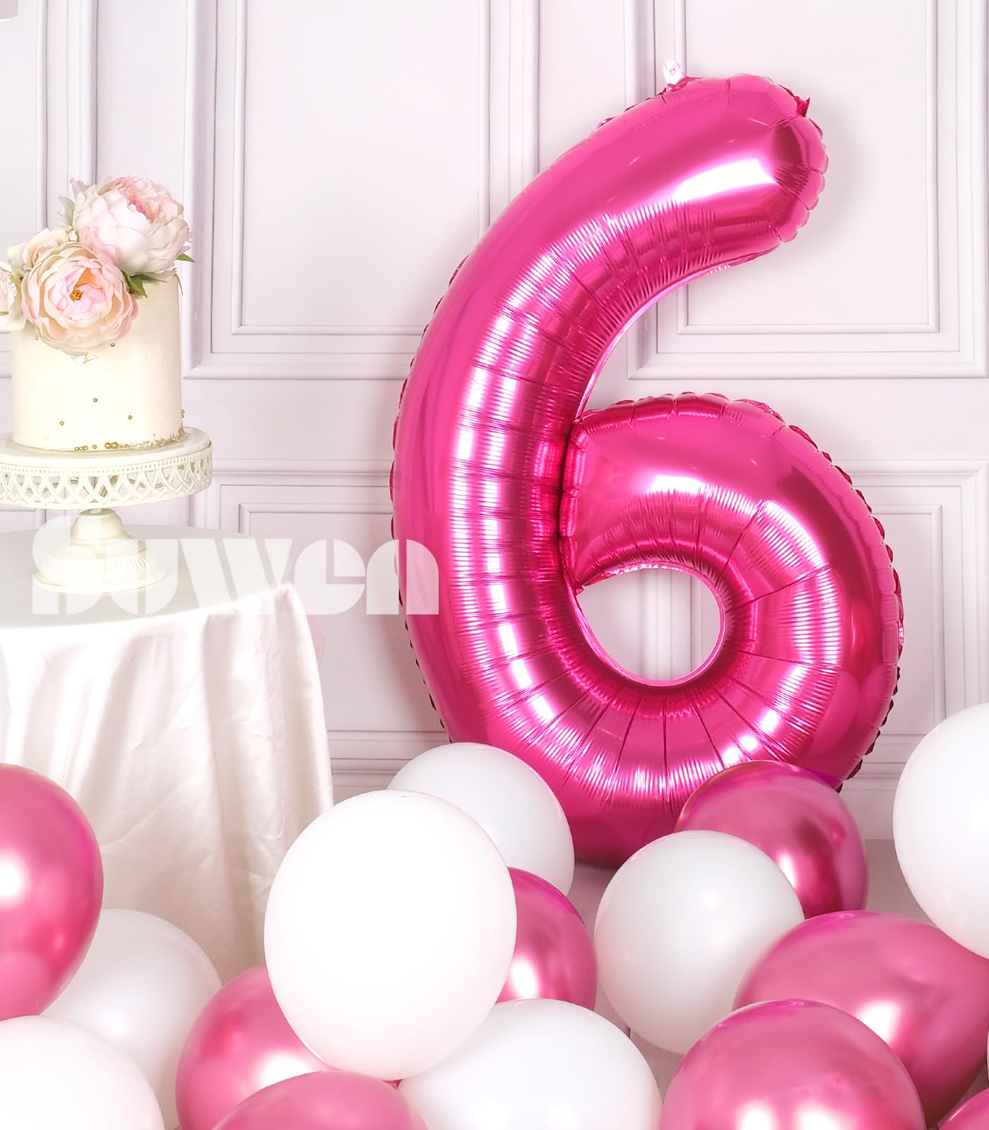 SUWEN - Globos Grandes De 13 Globos De Aluminio Grande De 40