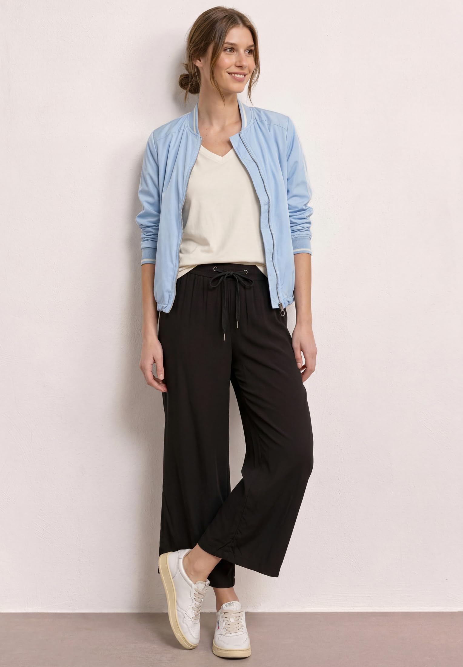 Street One Damen Wide Leg Hose 3817697