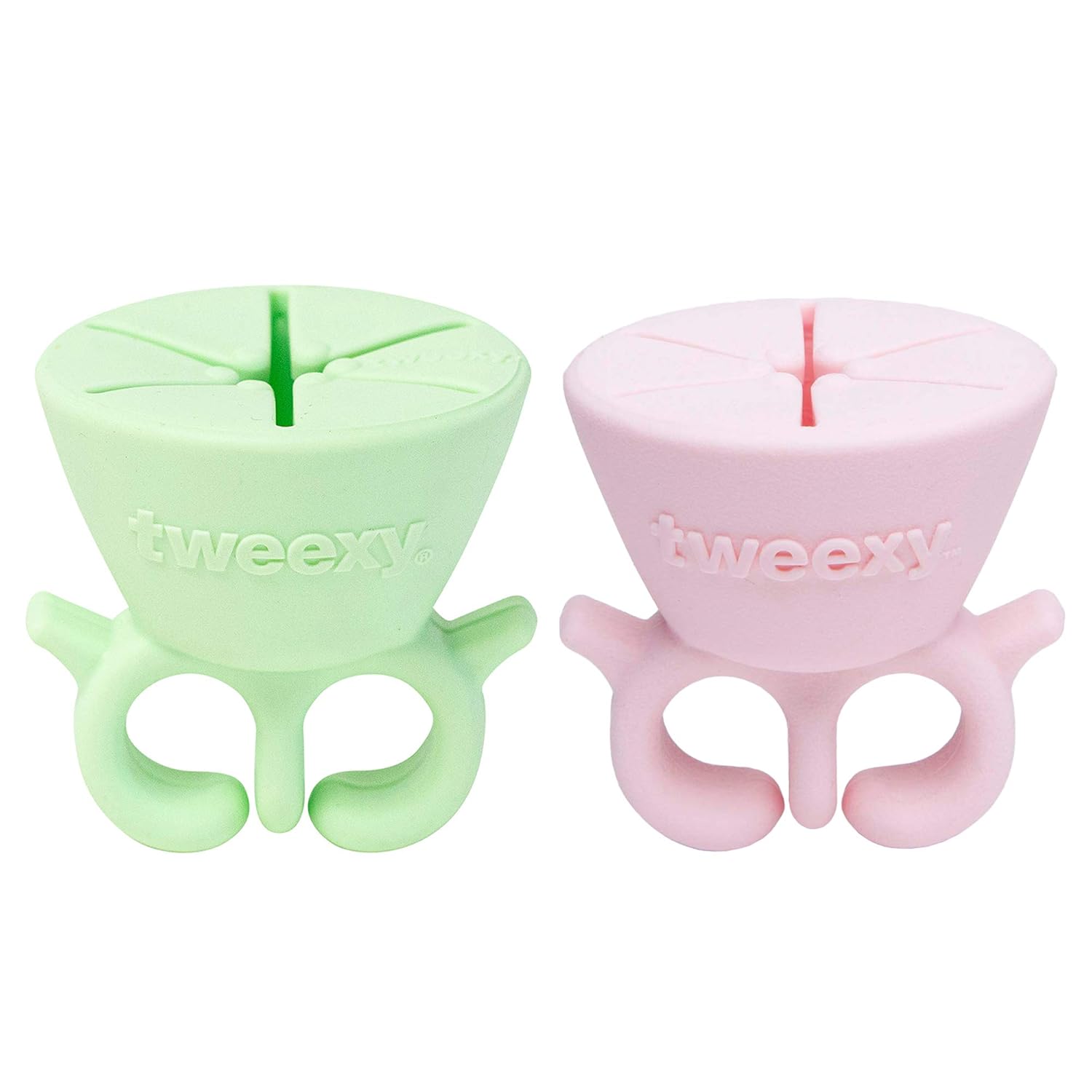 tweexy Wearable Nail Polish Holder Ring, Fingernail Painting Tool, Manicure and