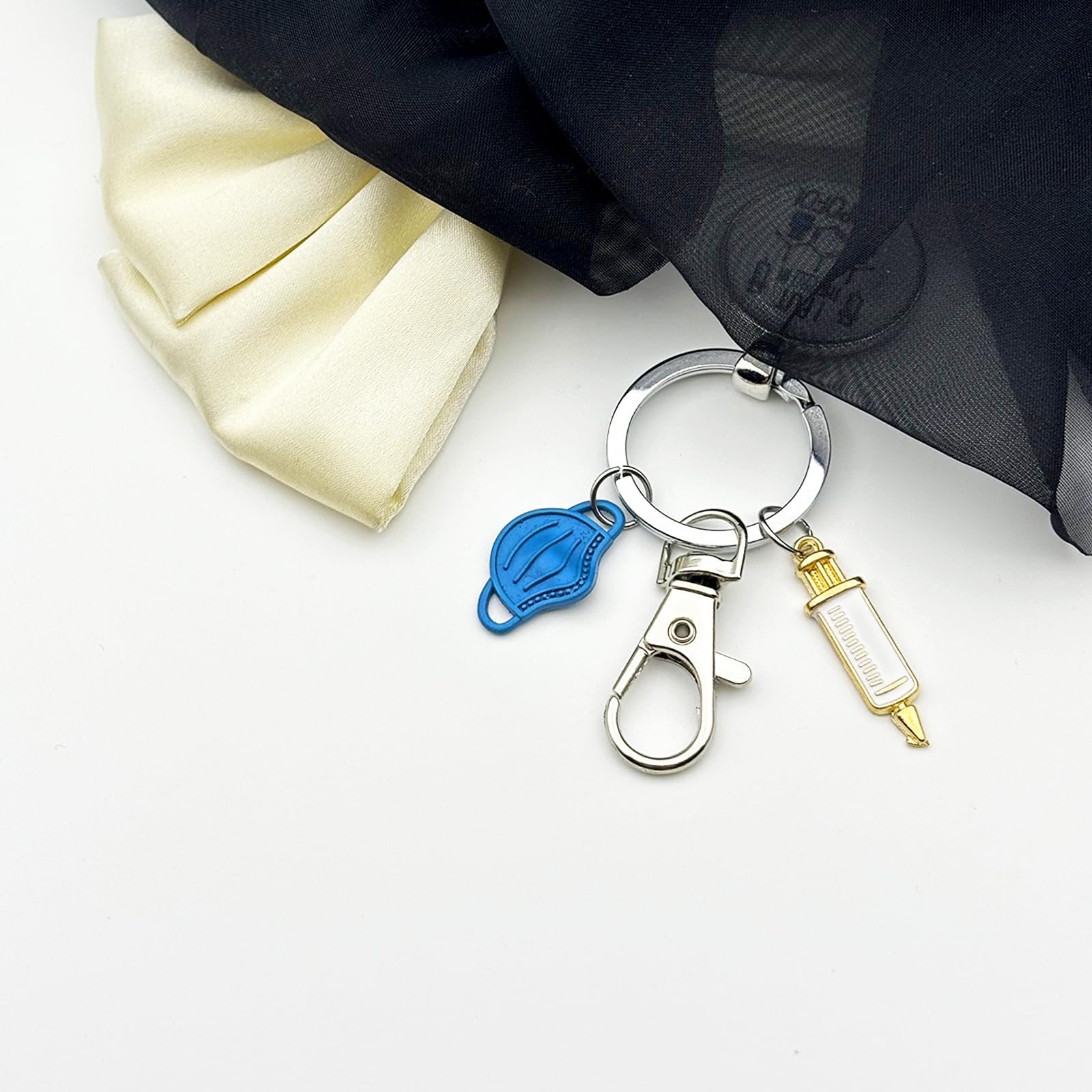 Anesthesia Gifts Anesthesiologist Keychain for Christmas Graduation Birthday Retirement Thank You Gifts for CRNA ICU RN Medical Nurse Anesthesia Assistant Surgical Tech Doctor Anesthetist Jewelry