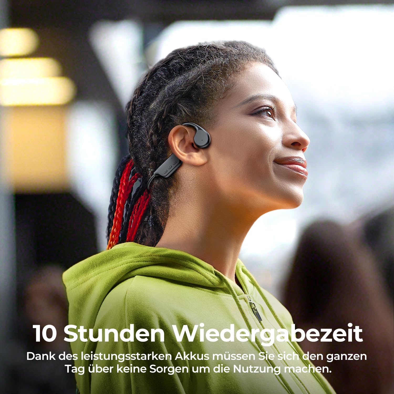 NE20 KI Übersetzer Kopfhörer, Sport Kopfhörer Bluetooth 6.0