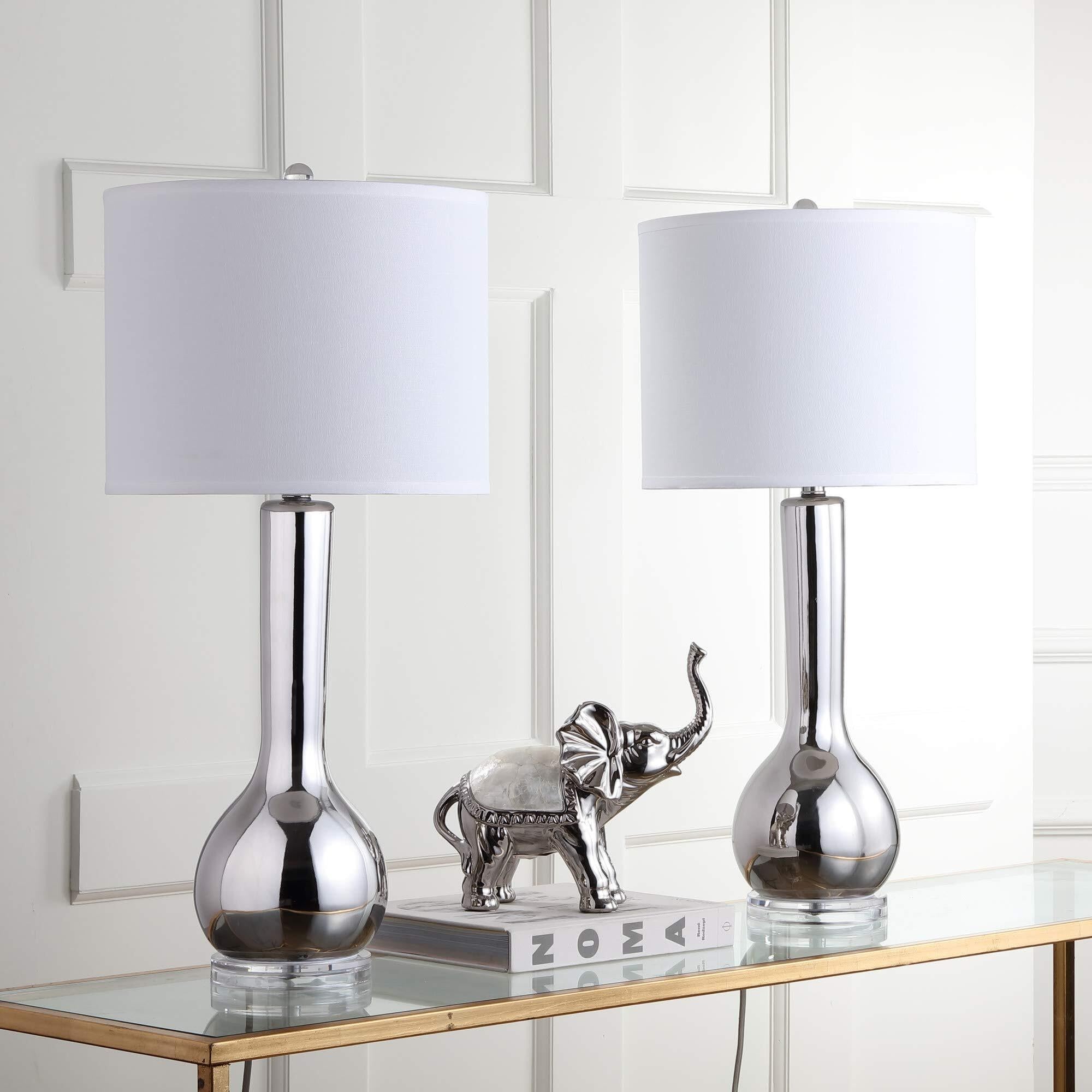 KKXXYQFC Set di lampade da Tavolo in Ceramica Fatte a Mano: Regalo Elegante per Soggiorno, Camera da Letto e Ufficio