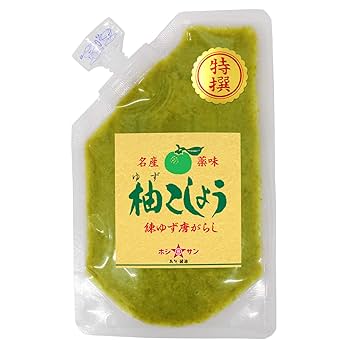 柚子胡椒様 リクエスト 3点 まとめ商品 Amazon | ホシサン 柚子胡椒（青）80g（無添加 ゆずこしょう