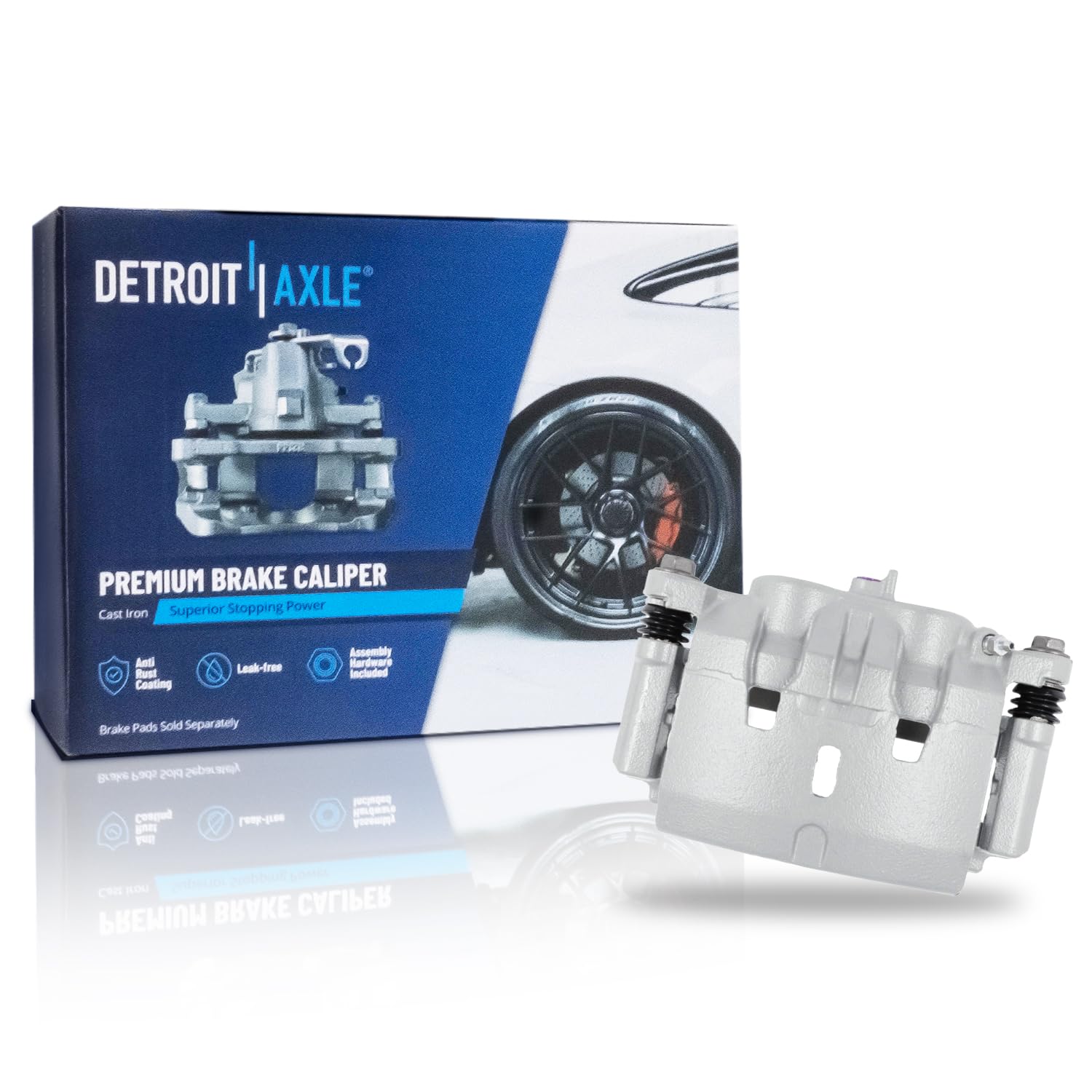 Detroit Axle - Front Left Brake Caliper for 2018-2020 Buick Enclave