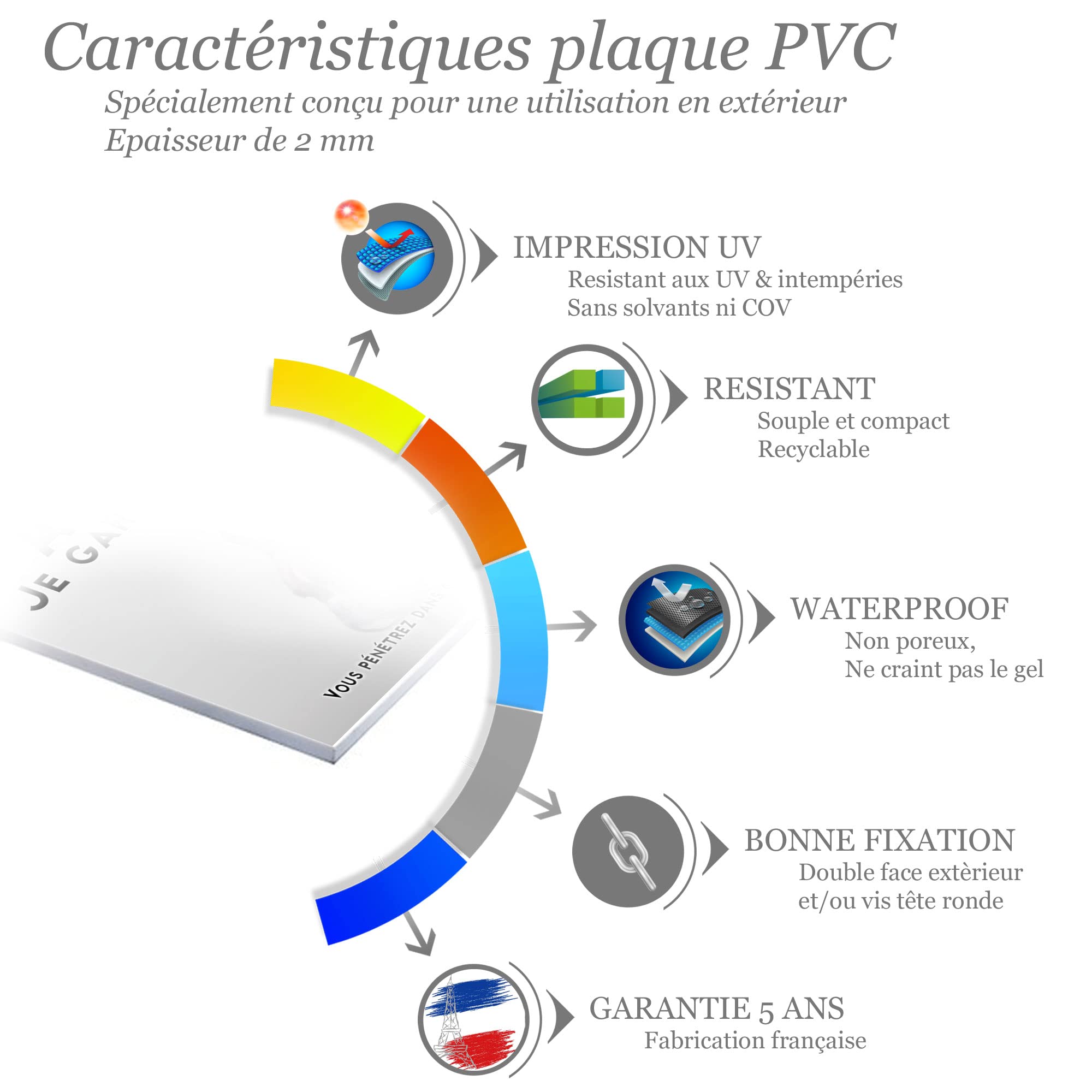 Panneau Humour Attention Chien étrange | Signalétique Express
