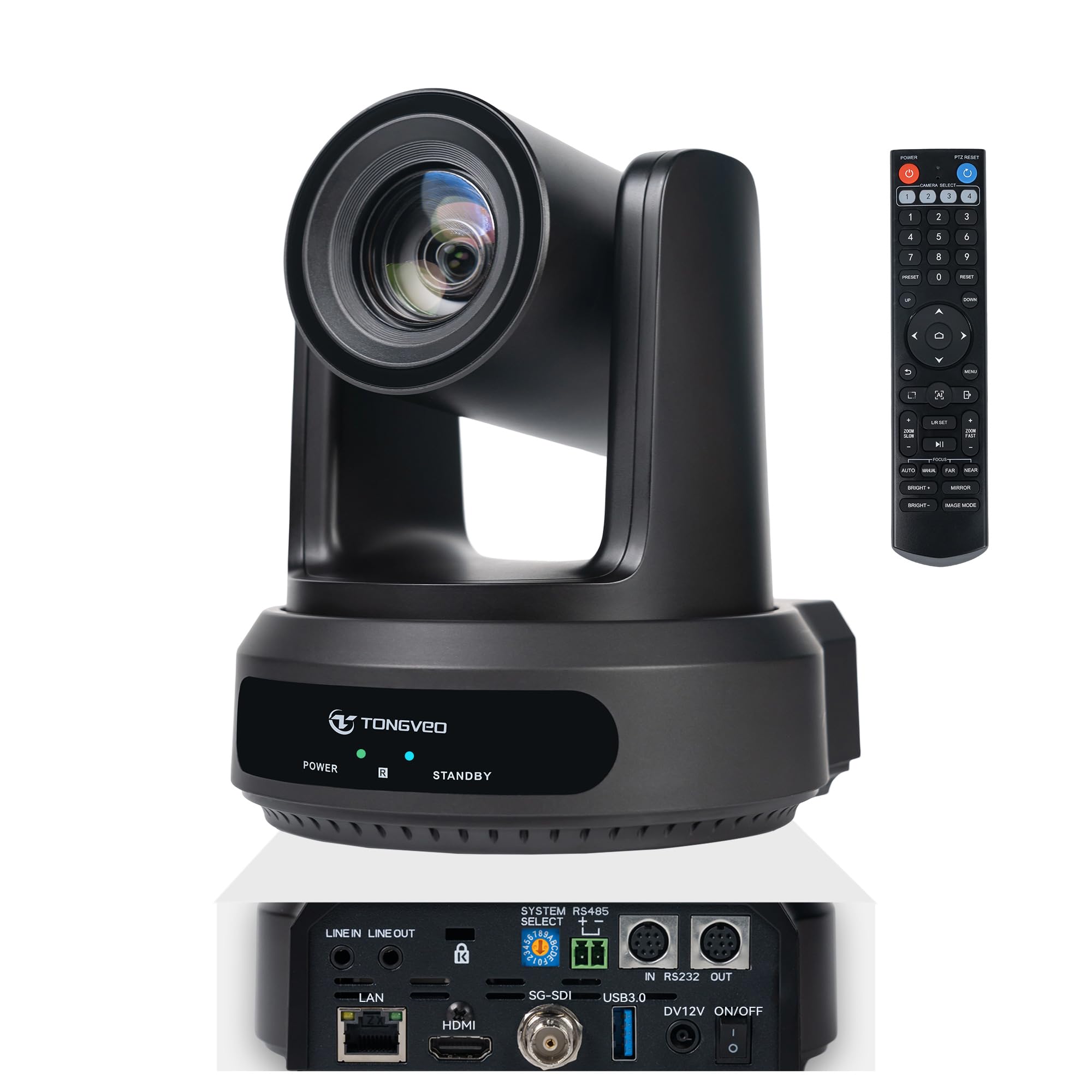 Amazon.com: TONGVEO AI Auto-Tracking IP PTZ Camera SDI/HDMI/USB3.0