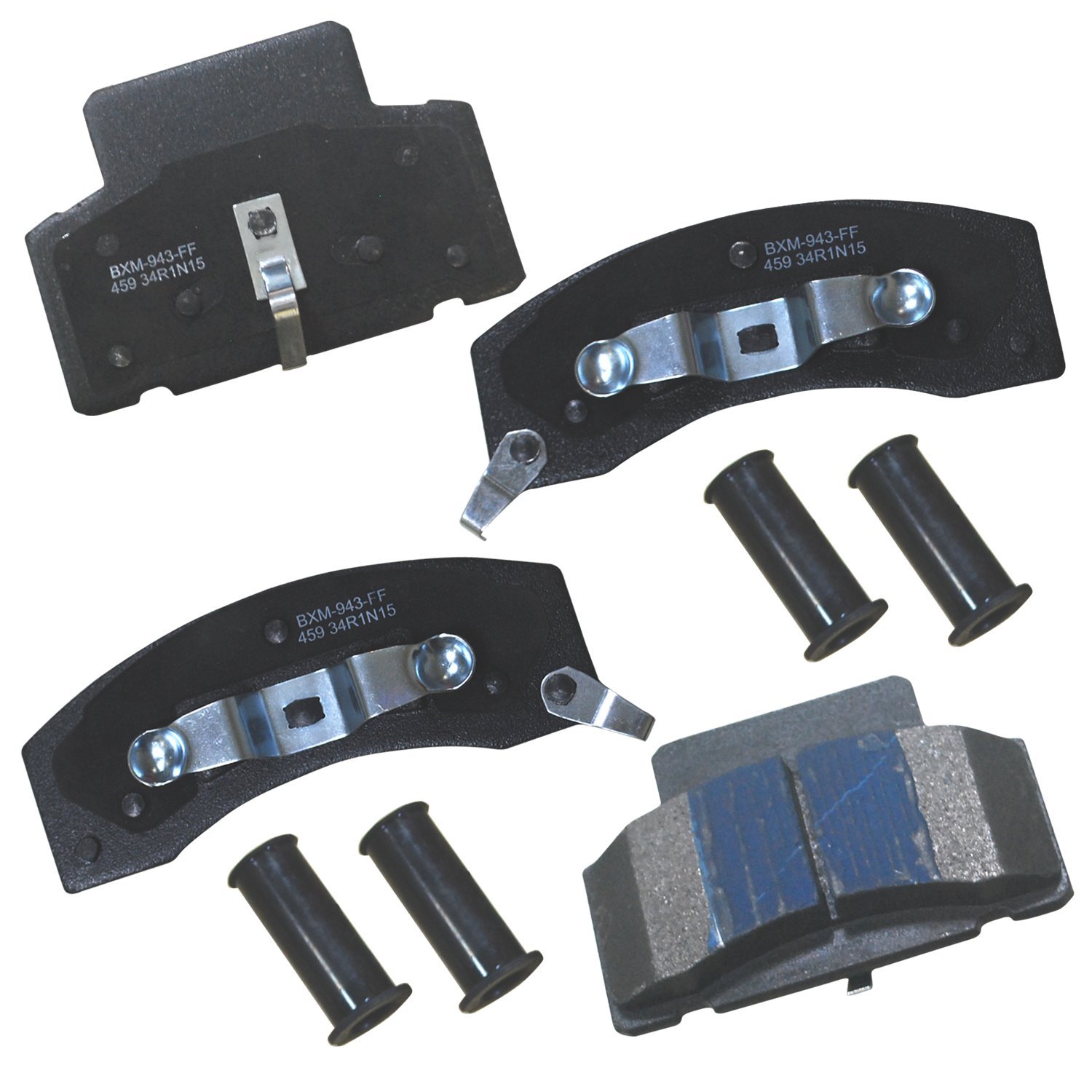 Bendix Premium SBM459 Semi-Metallic Front Brake Pads for Select Models Chevrolet C35, C3500, C3500HD, Express 2500, 3500, K3500, Dodge Ram 3500 Van, 4000, GMC Savana