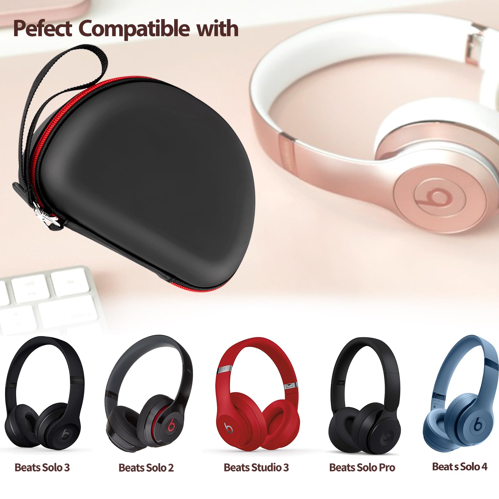 Amazon.com: TUNYINSH Hard Shell Travel Case Compatible with Beats