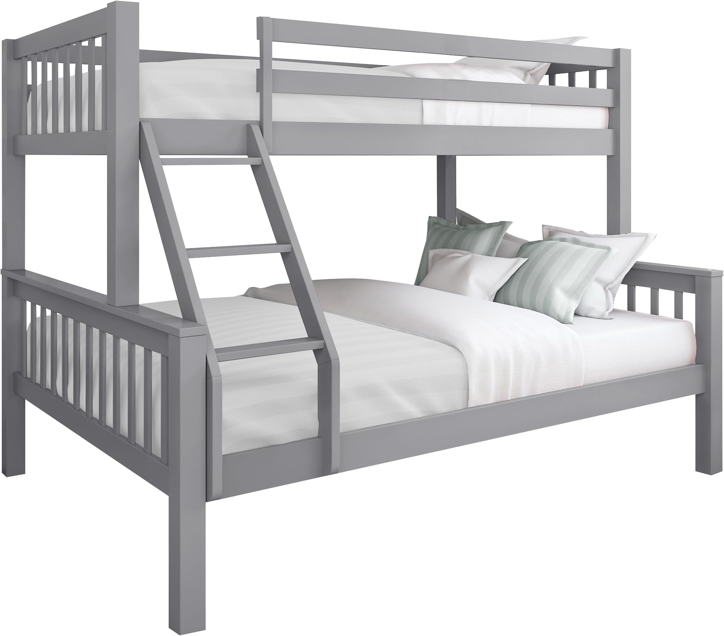 Vida Designs Milan Triple Bunk Bed, Three Sleeper, Solid Pine Wood