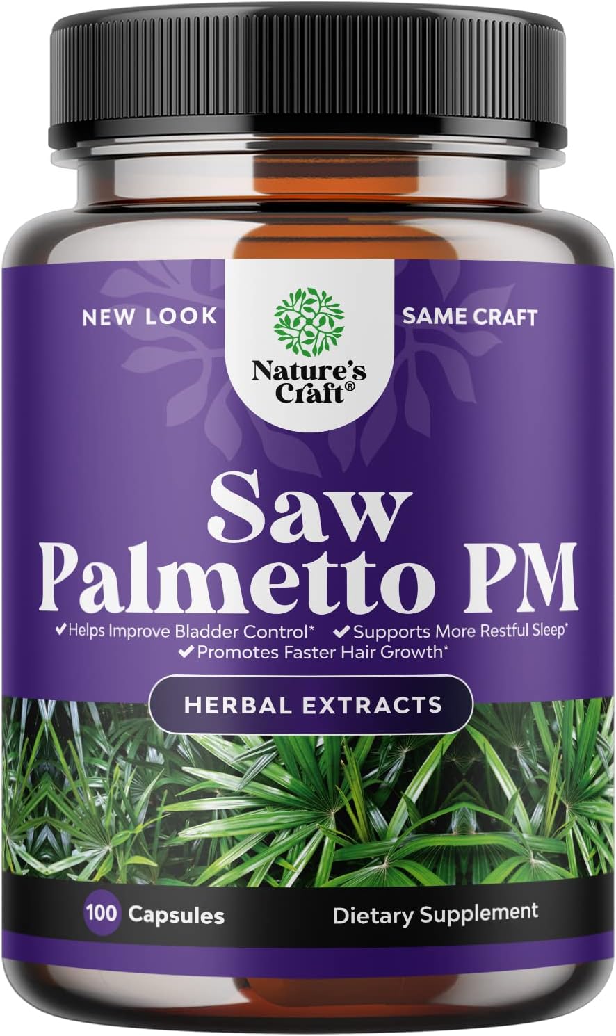 Nighttime Defense Saw Palmetto for Men Saw Palmetto