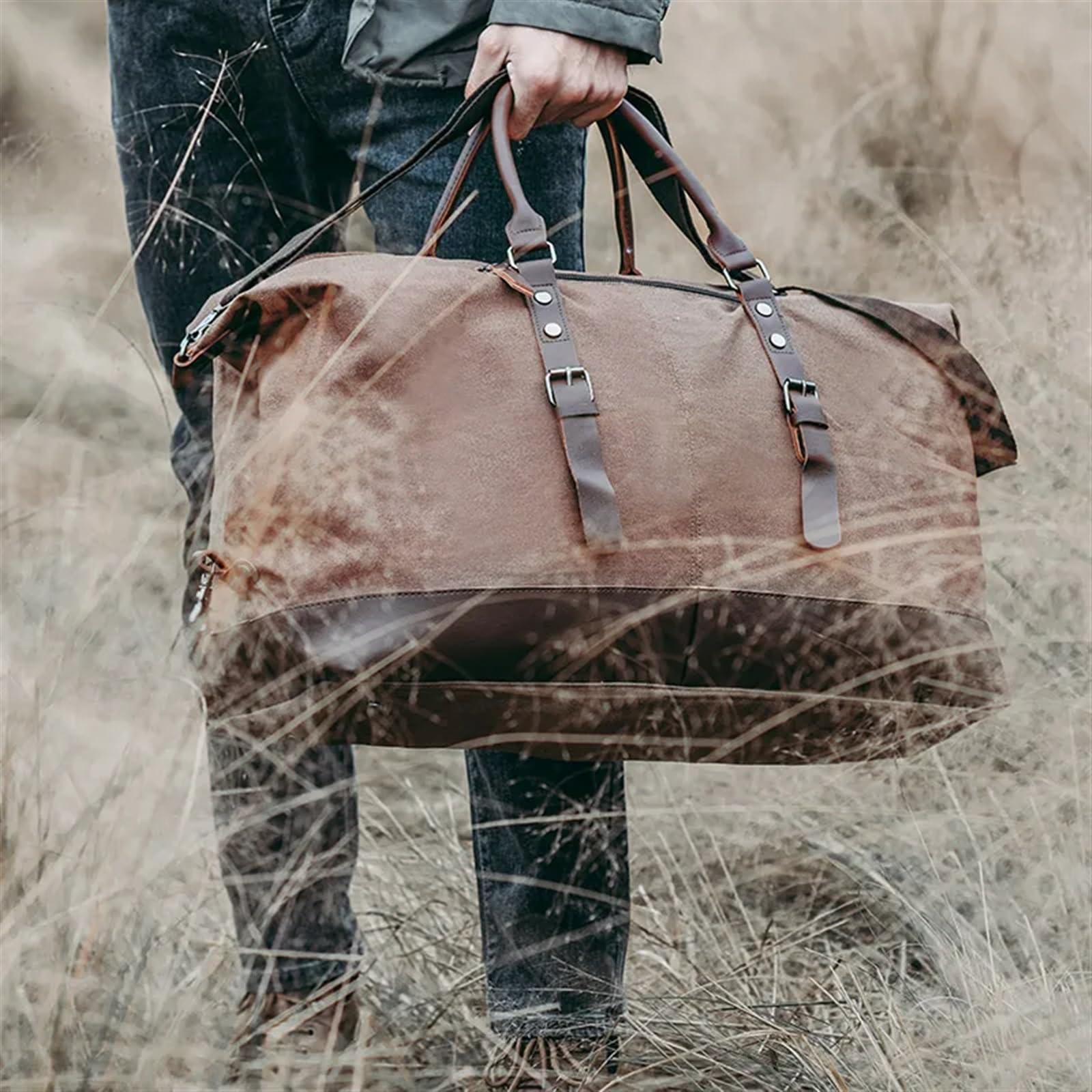 Borsa da Viaggio Borsa da Viaggio Borsa da Viaggio Borsa da Viaggio Grande capacità Borsa da Viaggio Casual Borsa da Viaggio in Tela Borsa da Viaggio per Uomo Borsa da Viaggio per