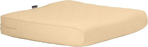 Miniatura 9 de Classic Accessories Montlake FadeSafe FadeSafe - Funda de cojín rectangular acolchada para patio, resistente al agua, 80 x 26 x 3 pulgadas,