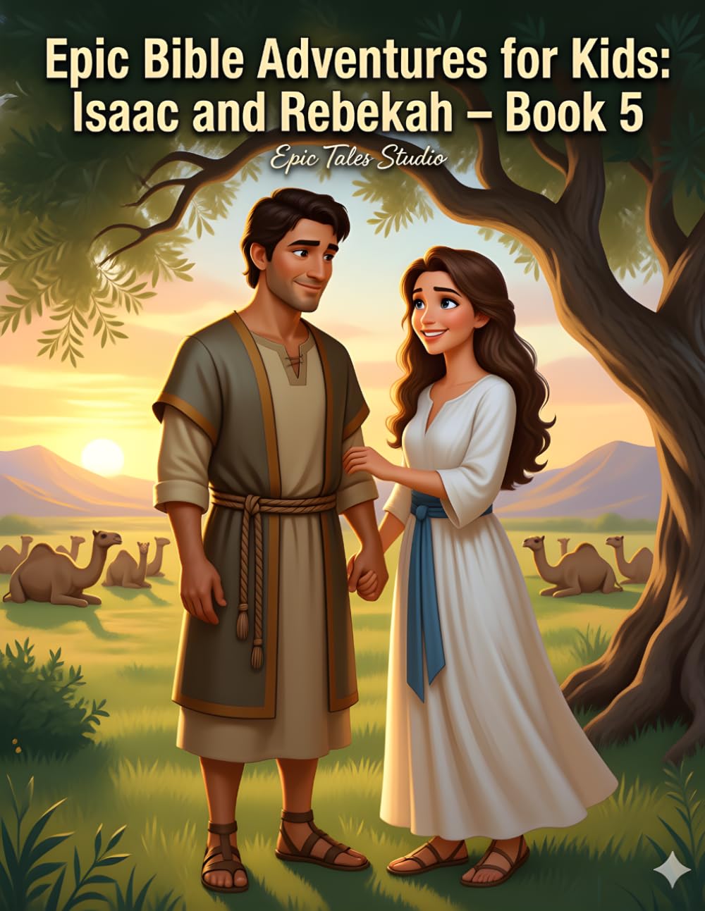 Epic Bible Adventures for Kids: Isaac and Rebekah – Book 5: A Beautiful Children’s Bible Story About Trusting God’s Plan