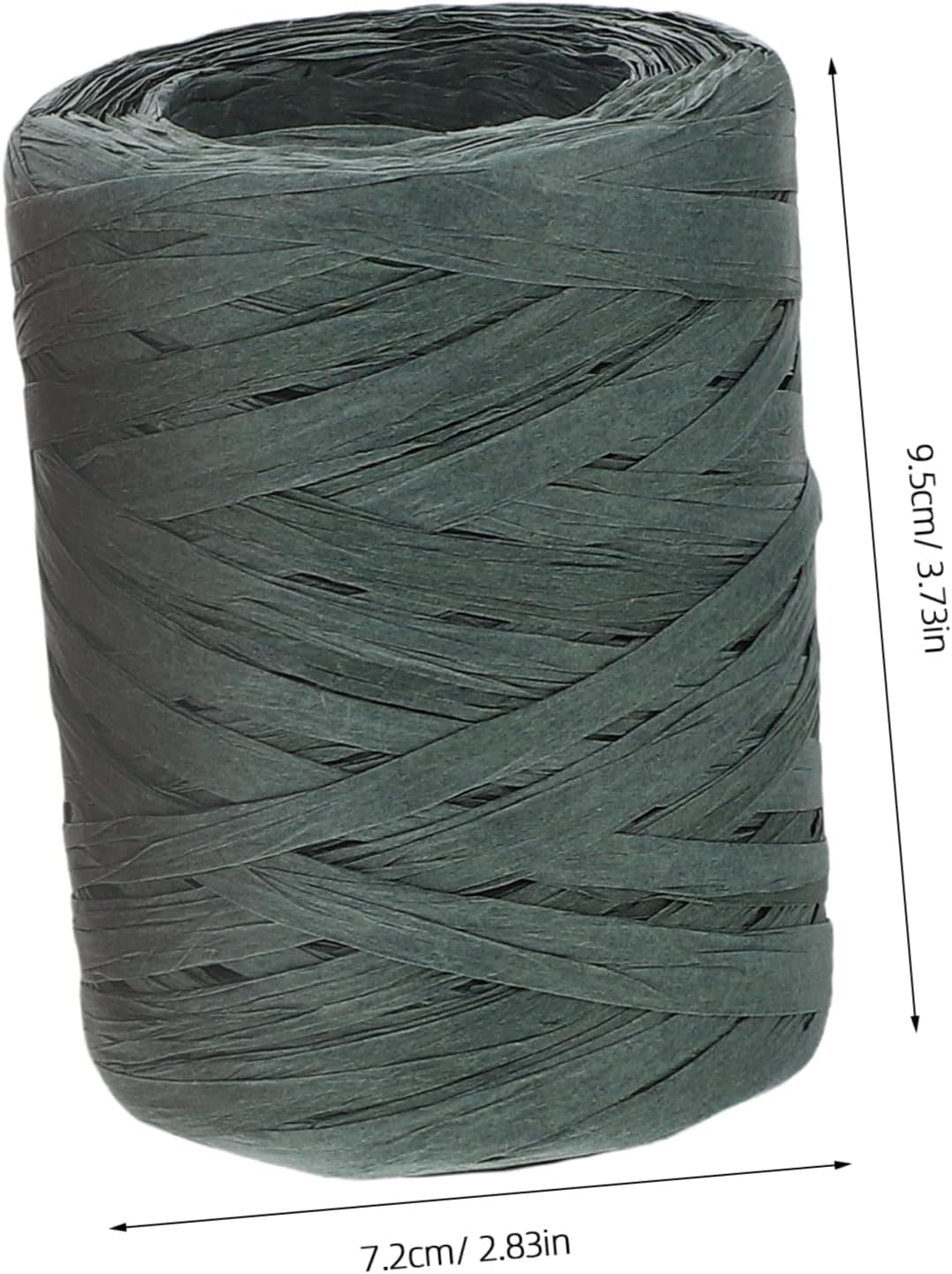 TEHAUX 3rolls Raffia Ribbon Twine for Wrapping Wedding Bouquets and Crafting Comfortable Handling Elegant Look Ample for Projects