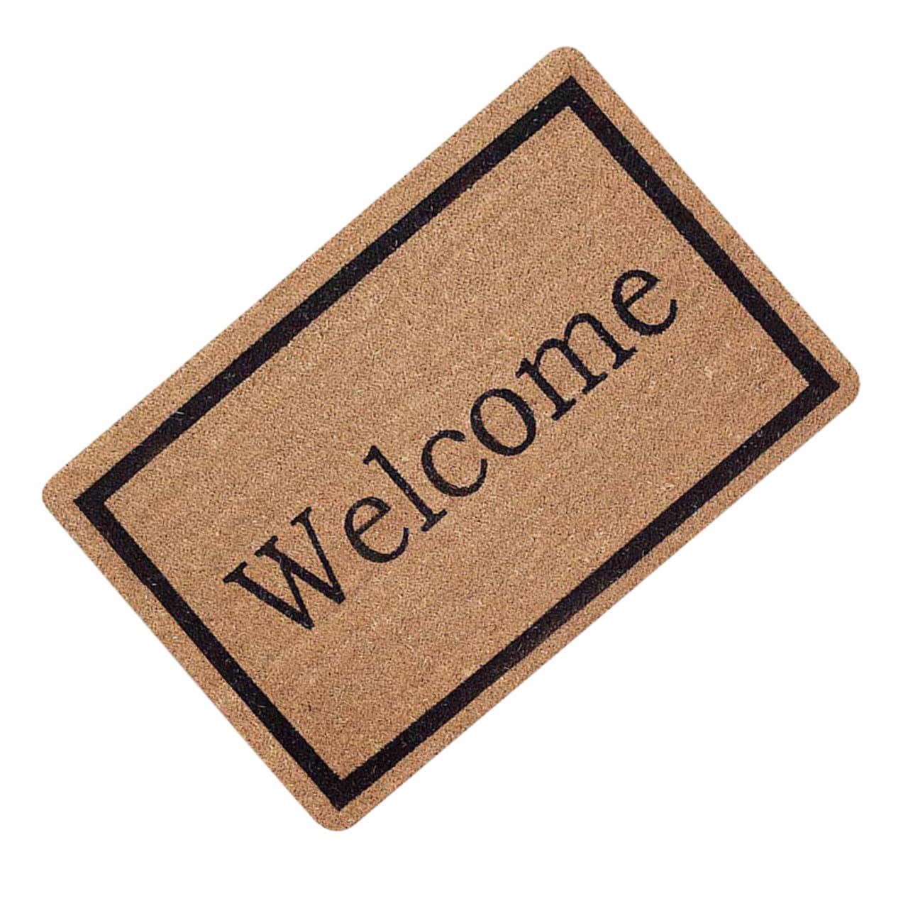 Tapis sol absorbant caoutchouc naturel et paillasson entrée intérieur