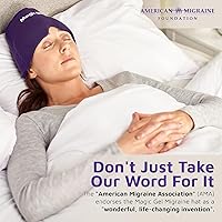 Vista 6 de Gorro de hielo para migraña Magic Gel Alivio real de migraña y dolor de cabeza La gorra original para el dolor de cabeza Frío, cómodo, oscuro