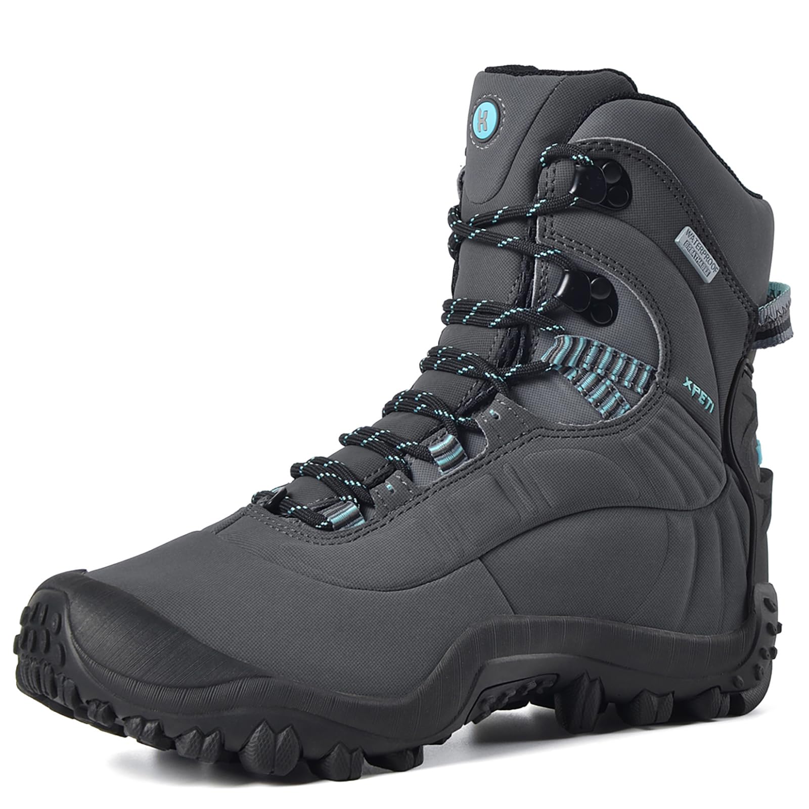 XPETI Women's Thermator Mid High-Top Waterproof Outdoor Hiking Boot