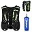 Azarxis Hydration Running Vest Backpack Pack 5L for Women and Men Jogging Trail Race Marathon Cycling Hiking (Black with 500ml Soft Flask)