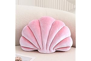 Shell Shaped Decorative Throw Pillow