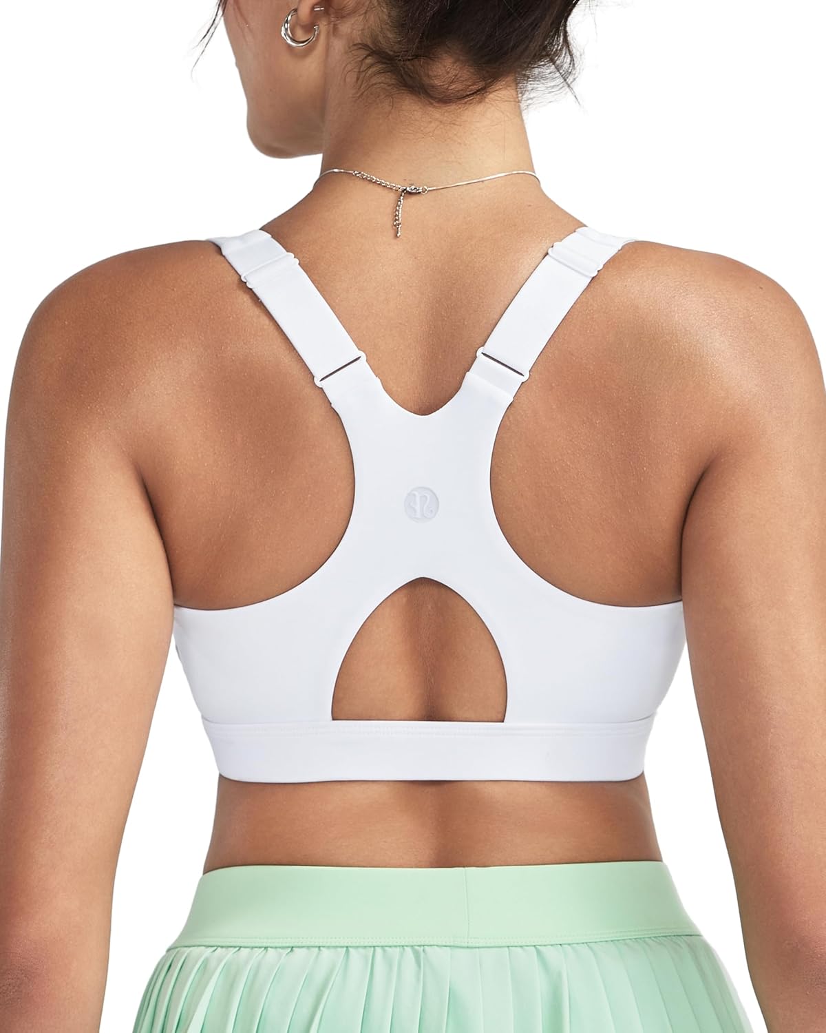 RUNNING GIRL High Impact Sports Bras for Women High Support Molded Cups, Adjustable Straps Sports Bra with Sewn in Pads