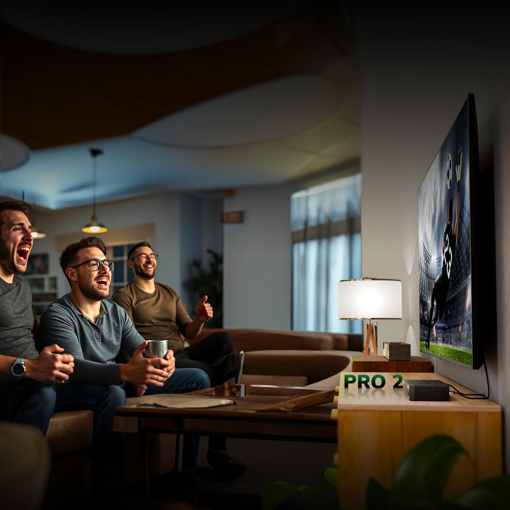 Deko TV PRO2 - Décodeur numérique Terrestre 2025 DVB-T2 PVR HEVC - Main 10 Bit - USB WiFi Multimedia PVR [2in1 télécommande]