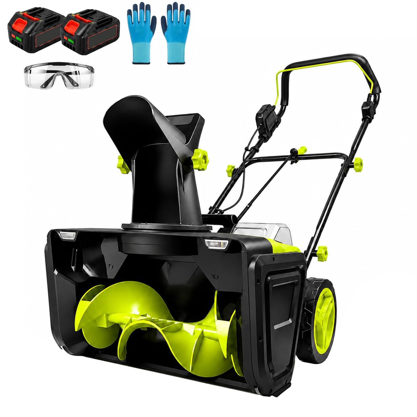 Pala Quitanieves Inalámbrica, Quitanieves 40V de Empuje, Ancho 50cm