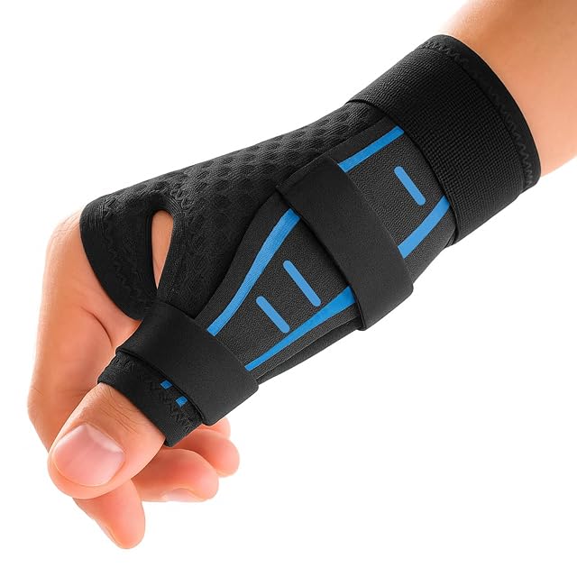 Thumb Brace for Pain Relief - Professional Thumb Stabilizer Trigger thumb Splint for Arthritis De Quervains Tendonitis CMC