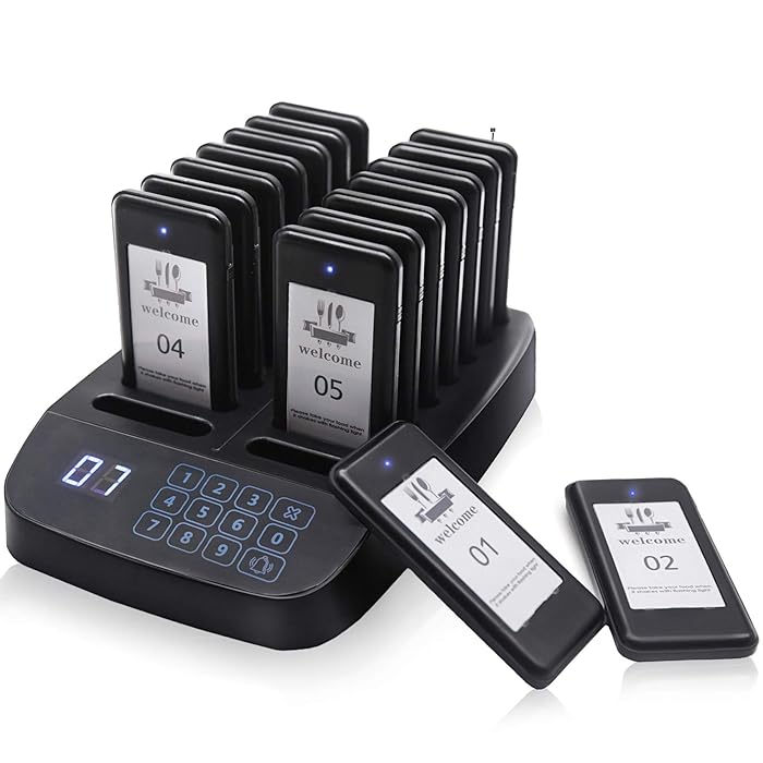 Buy CallToU Portable Restaurant Pager System,Waiting Buzzers Pager for