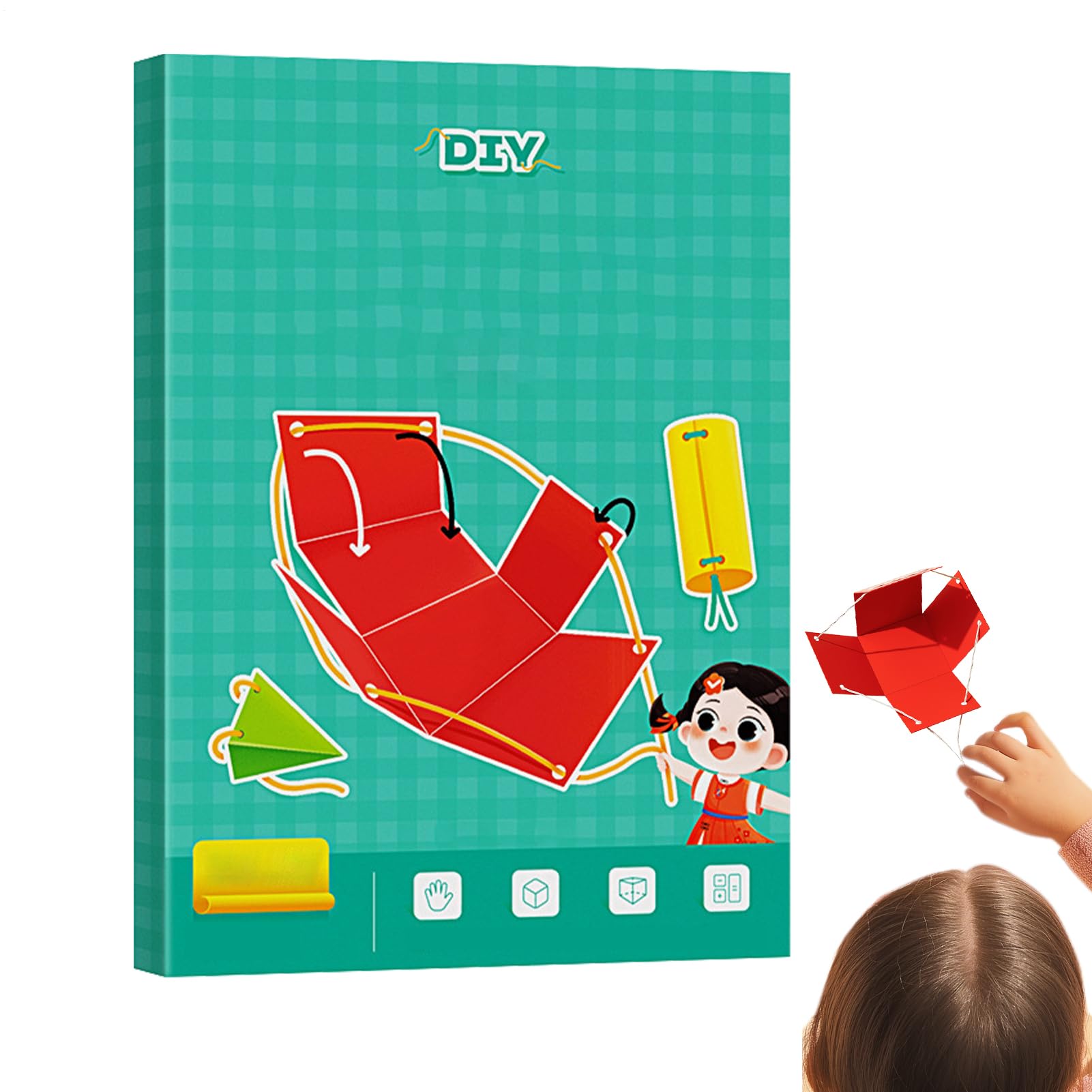 Livre de géométrie à cordes et jeu d'étude mathématiques pour l'imagination - 8