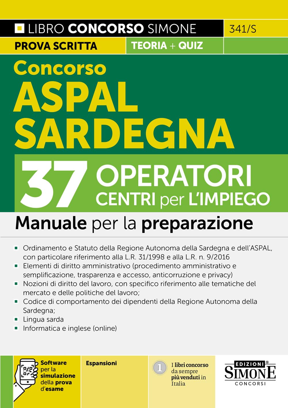 Concorso Aspal Sardegna - 37 Operatori Centri Per L'impiego - Manuale Per La Preparazione - 4