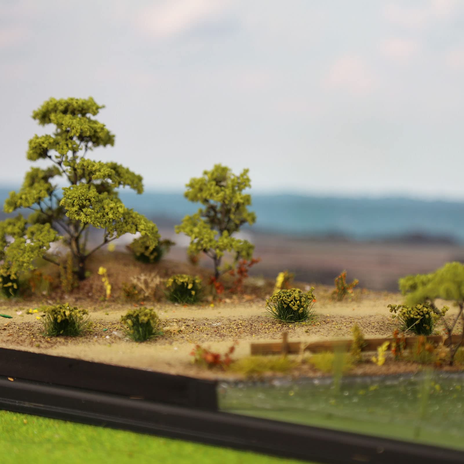 Evemodel Eine Packung Static Grass Tuft Mit Modell Basis Eisenbahn Ornamente Cluster Simulation Landschaft Militärsimulation Szenen Sand Tabellen (B)