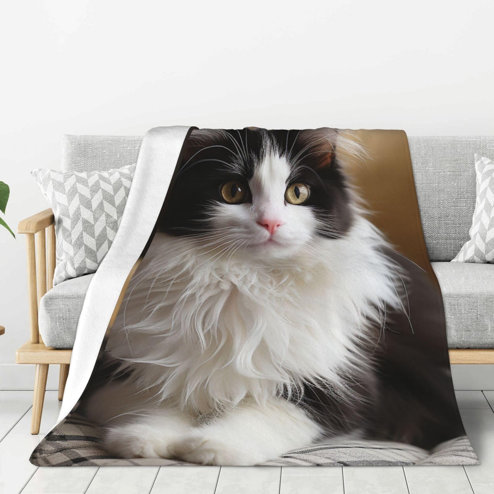 Couverture flanelle chaude et légère pour éliminer la fraîcheur du sofa