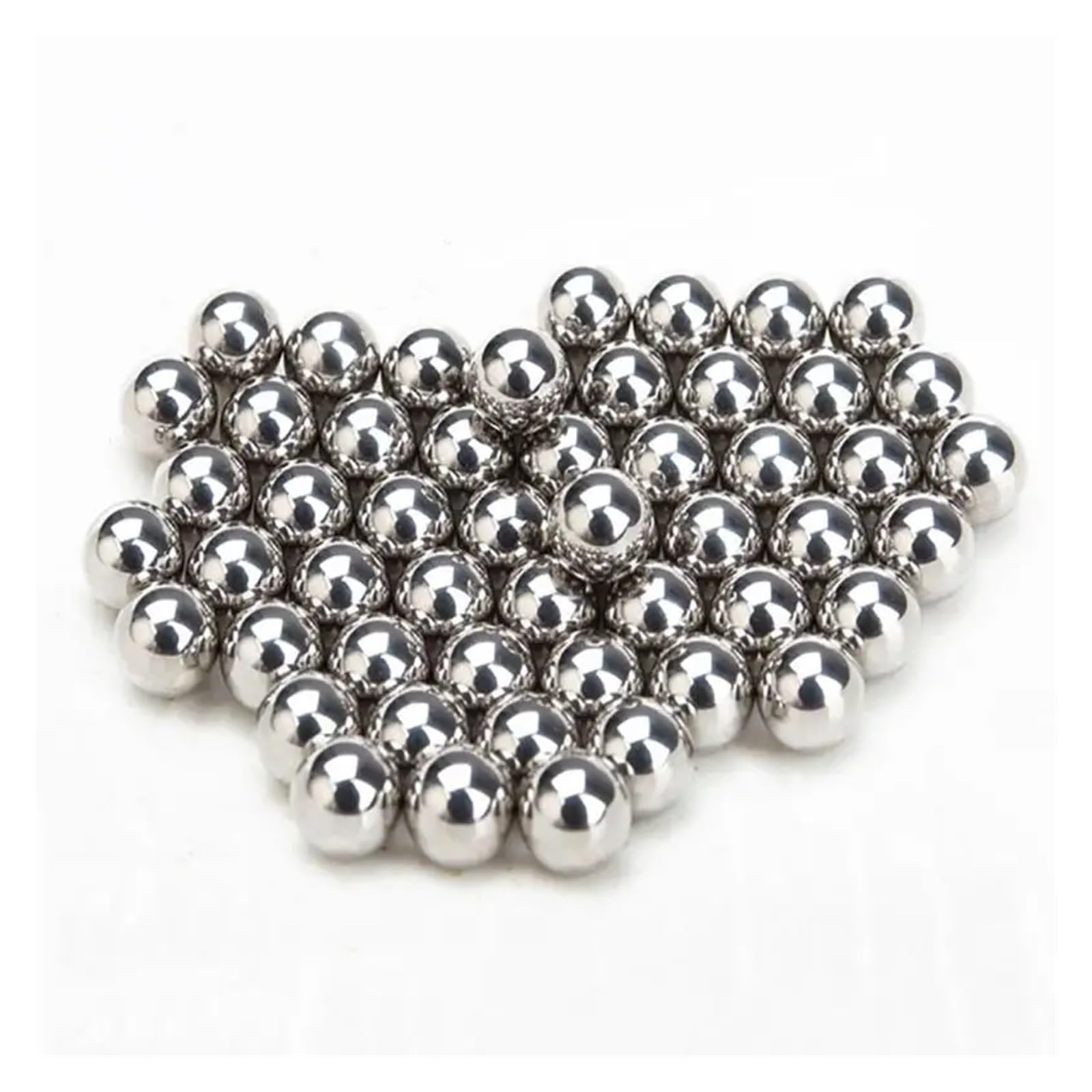 Boule en acier inoxydable 420 solide, diamètre 0.4mm 0.5mm 0.6mm 1mm -12.7mm, perles en acier lisse de haute précision, boule ronde(10mm-50pcs)