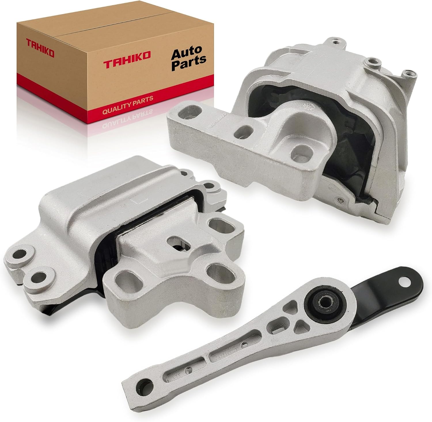Engine Motor & Transmission Mount Set 3pcs Compatible with 2006 2007 2008 2009 2010 2011 2012 2013 Audi A3 VW GTI Jetta 2.0L A6929 A6973 A6962 A6960HY A6995 A6984