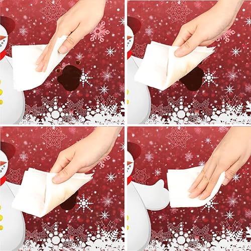 Vista 277 de Mantel redondo ajustable con borde elástico, mantel de hojas coloridas abstractas, impermeable, lavable, para mesas redondas, ideal para picnic