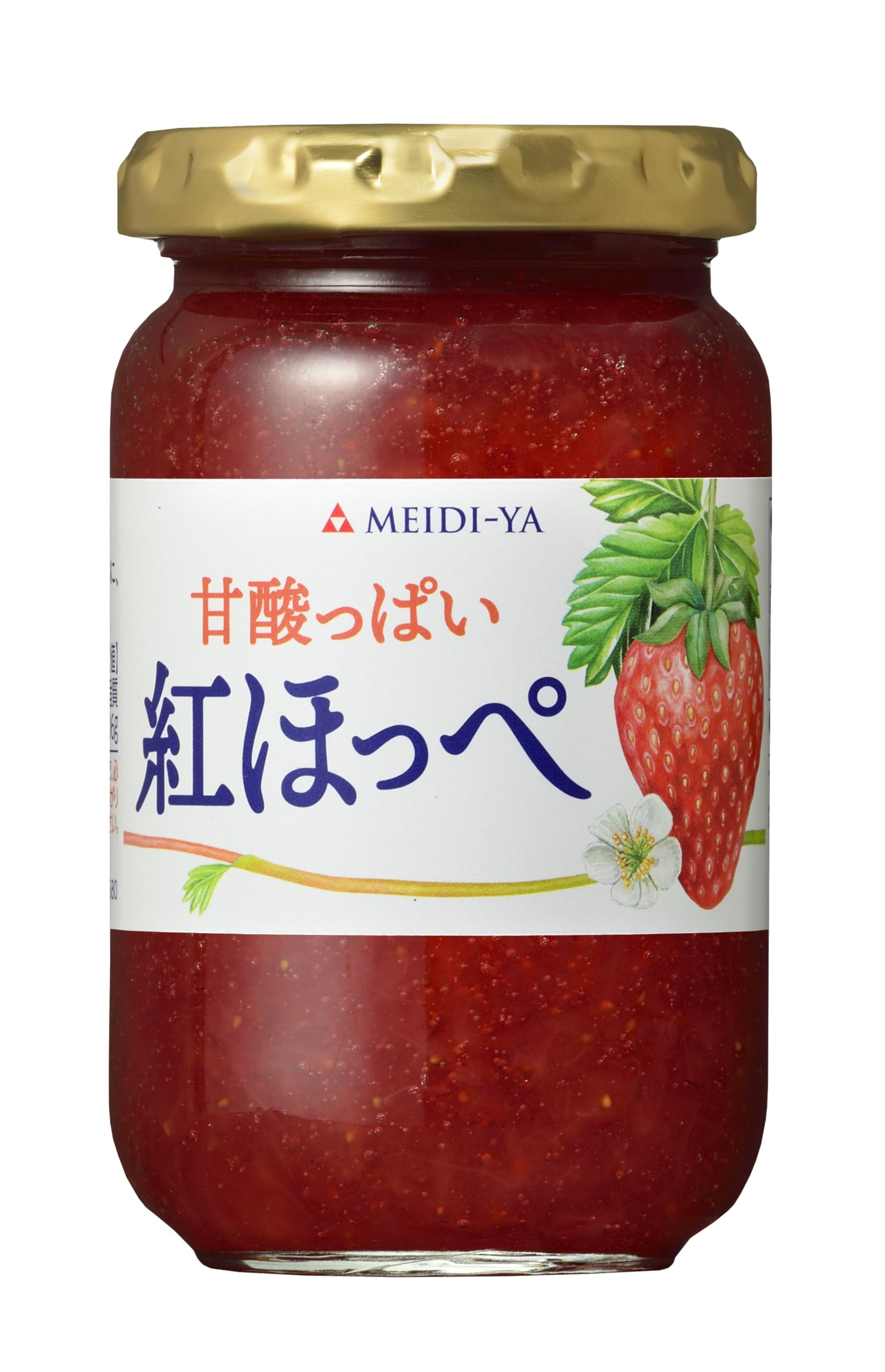 明治屋 国産いちごジャム 甘酸っぱい 紅ほっぺ 205g