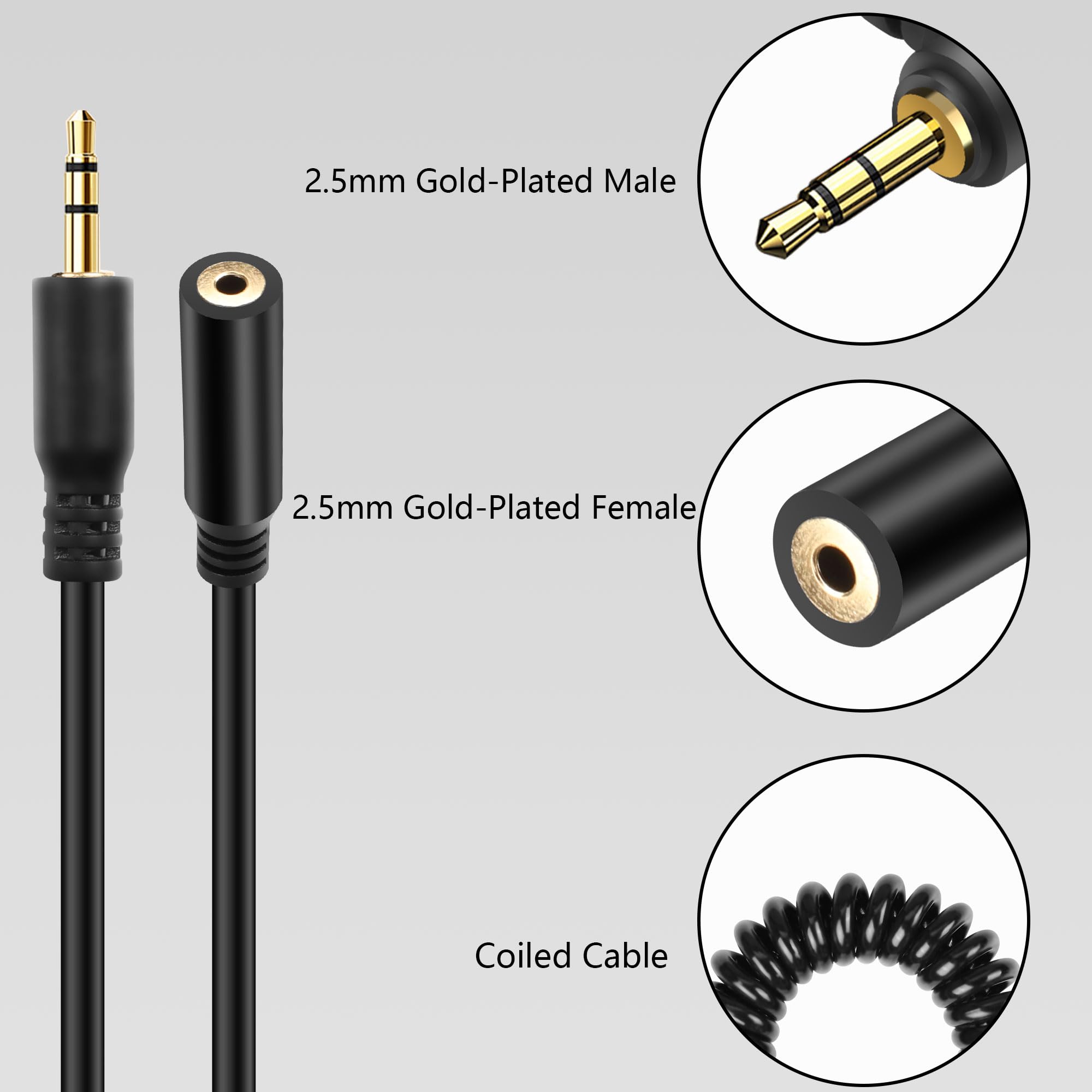 12 V 2,5 X 5,5 Mm 5,5 * 2,5 Mm Spina Maschio Di Alimentazione CC - Foto 6