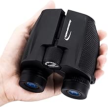 Aurosports 12x25 High Power Compact Binoculars Telescope for Adults Kids with Low Light Night Vision,Lightweight Folding Binocular Gifts for Man for Bird Watching Hiking Travelling Concert Hunting - coolthings.us
