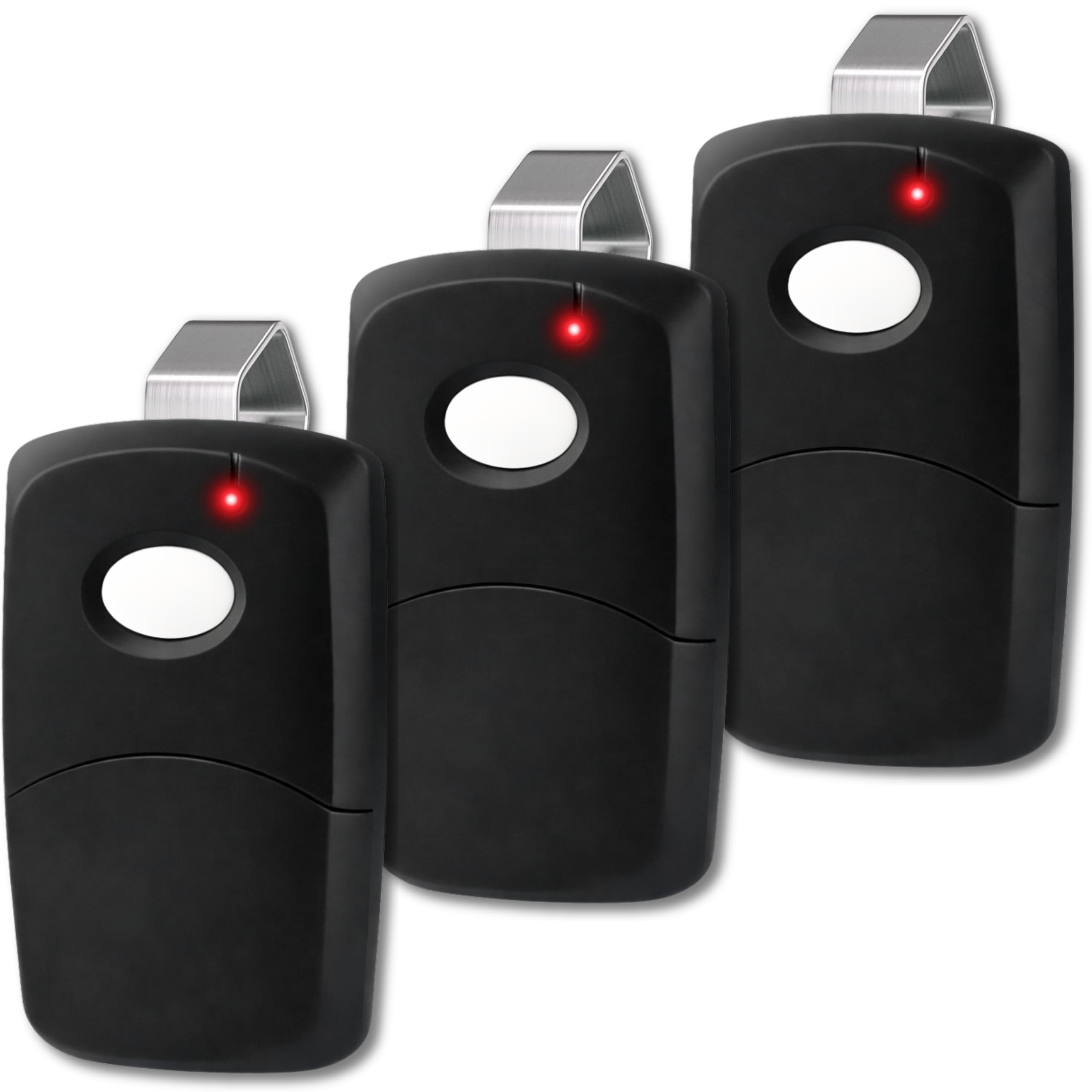 3X Gate Opener Remote for Multi-Code 308911, 300MHz, 10 Dip Switch