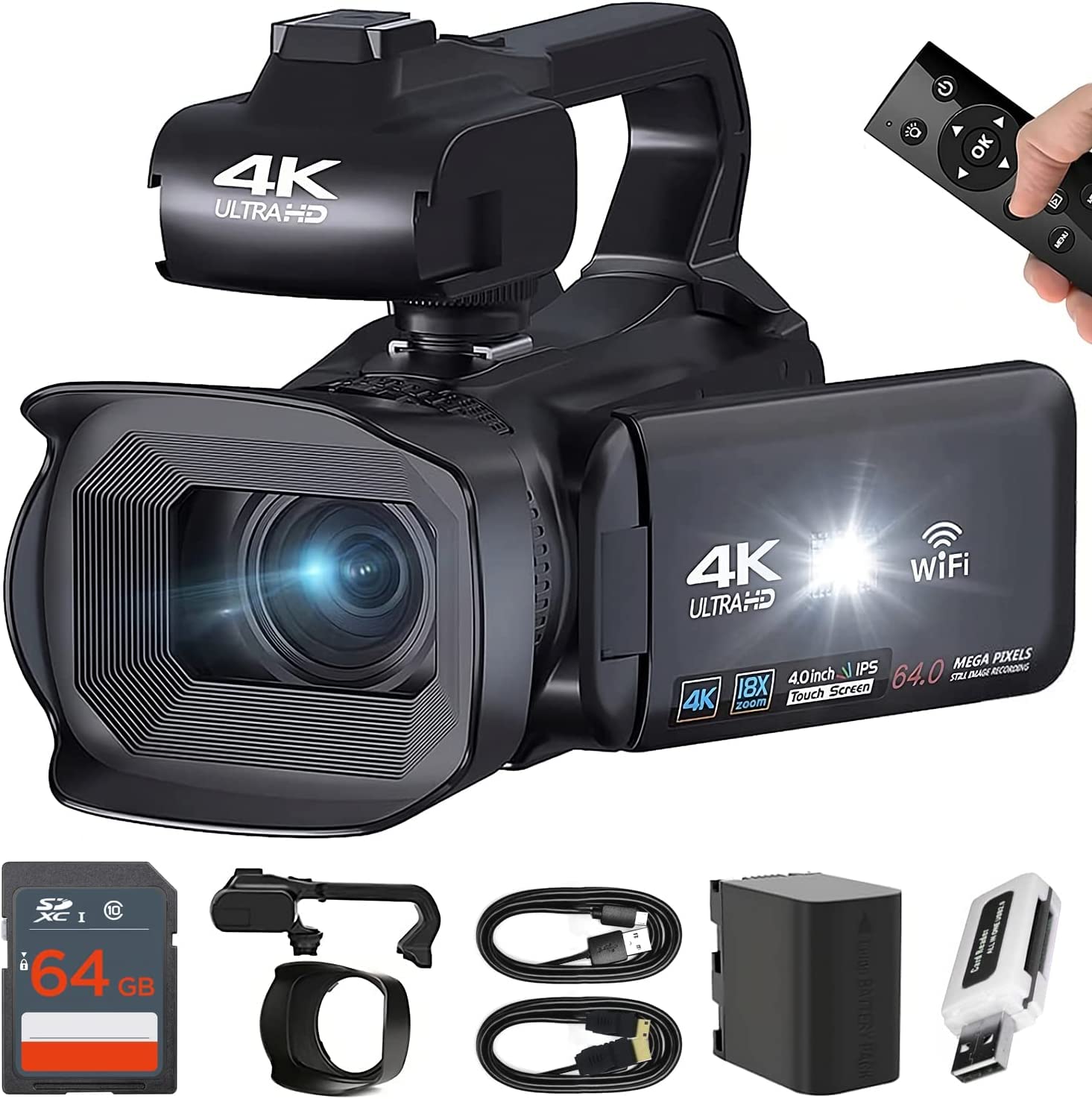 ビデオカメラ DIGITAL CAMERA Amazon | SONY ビデオカメラ FDR-AX40 4K 64GB 光学20倍