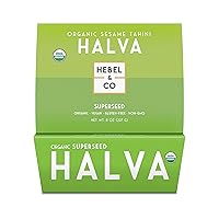 Vista 12 de HEBEL & CO Mega Super Bundle 6 halvas diferentes Certificado USDA orgánico, sin gluten, Kosher y vegano