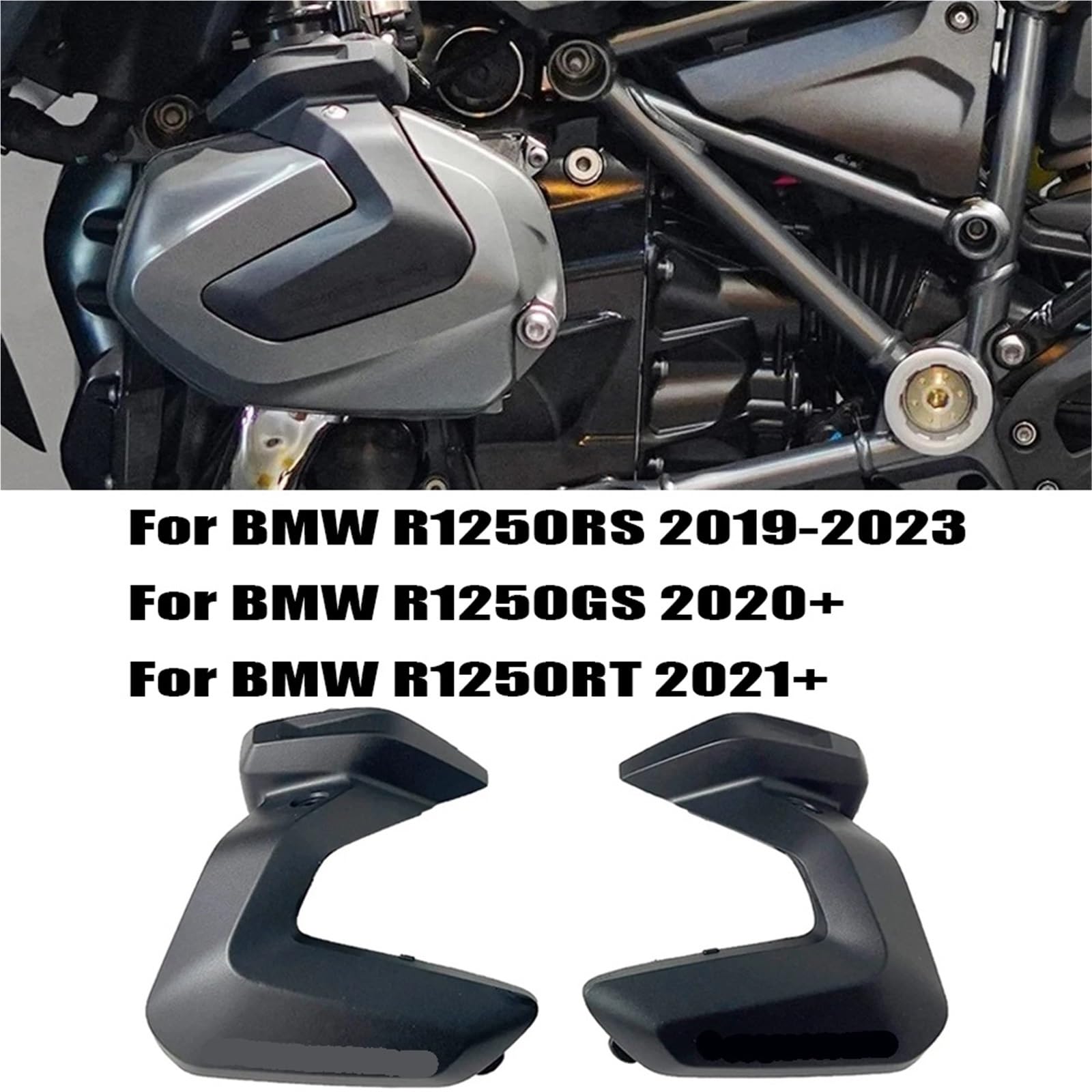 Panel boczny do motocykla Pasuje do Bmw R1250GS ADV R1250RT R1250RS akcesoria pokrywa świecy zapłonowej głowica cylindrów osłona silnika Protector(B)