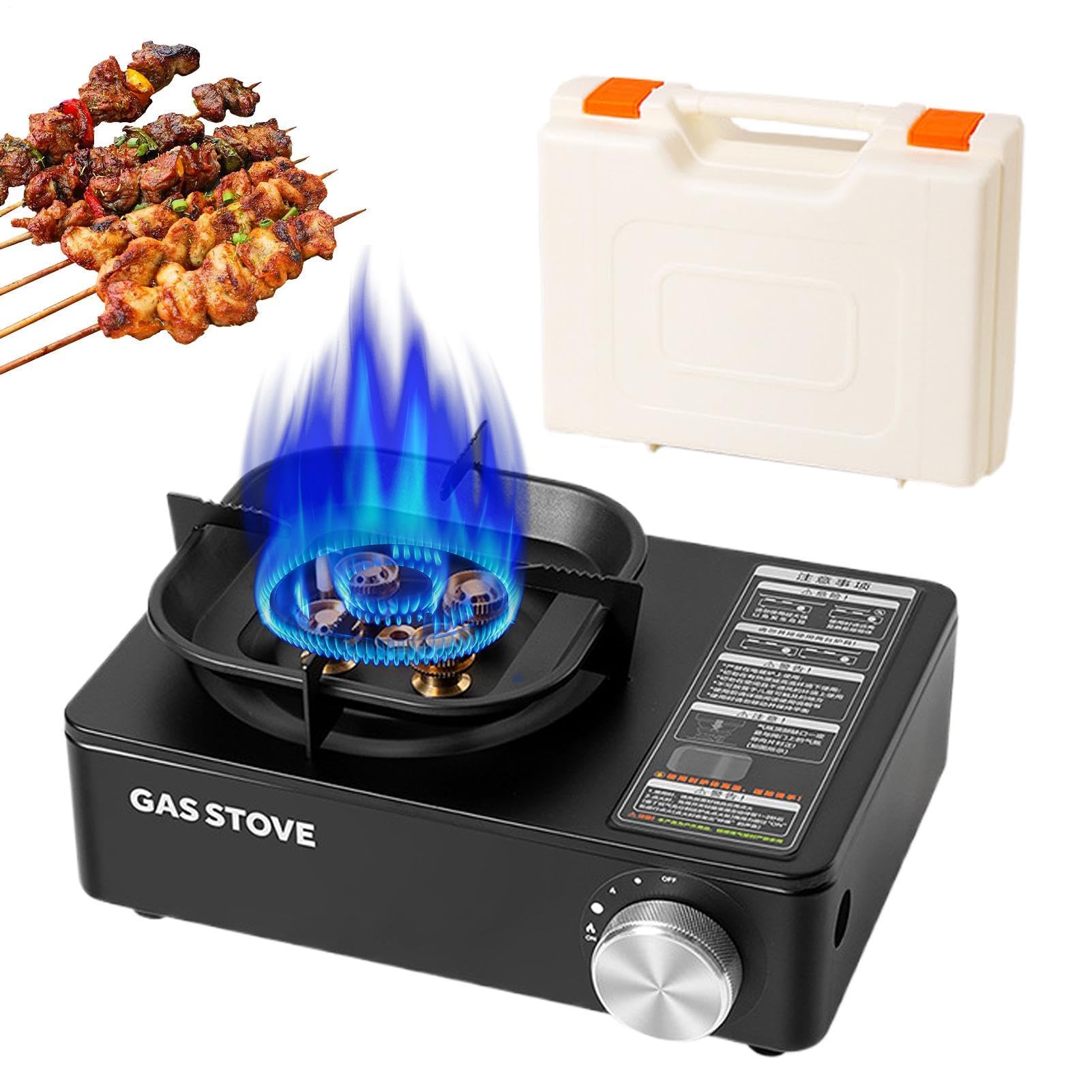 Przenośna Kuchenka Akcesorium Kuchenne z Pokrowcem | Przenośna Kuchenka Turystyczna Do podróży, pikników, biwaków, górskich wędrówek, grillowania, tailgatingu i przyjęć BBQ