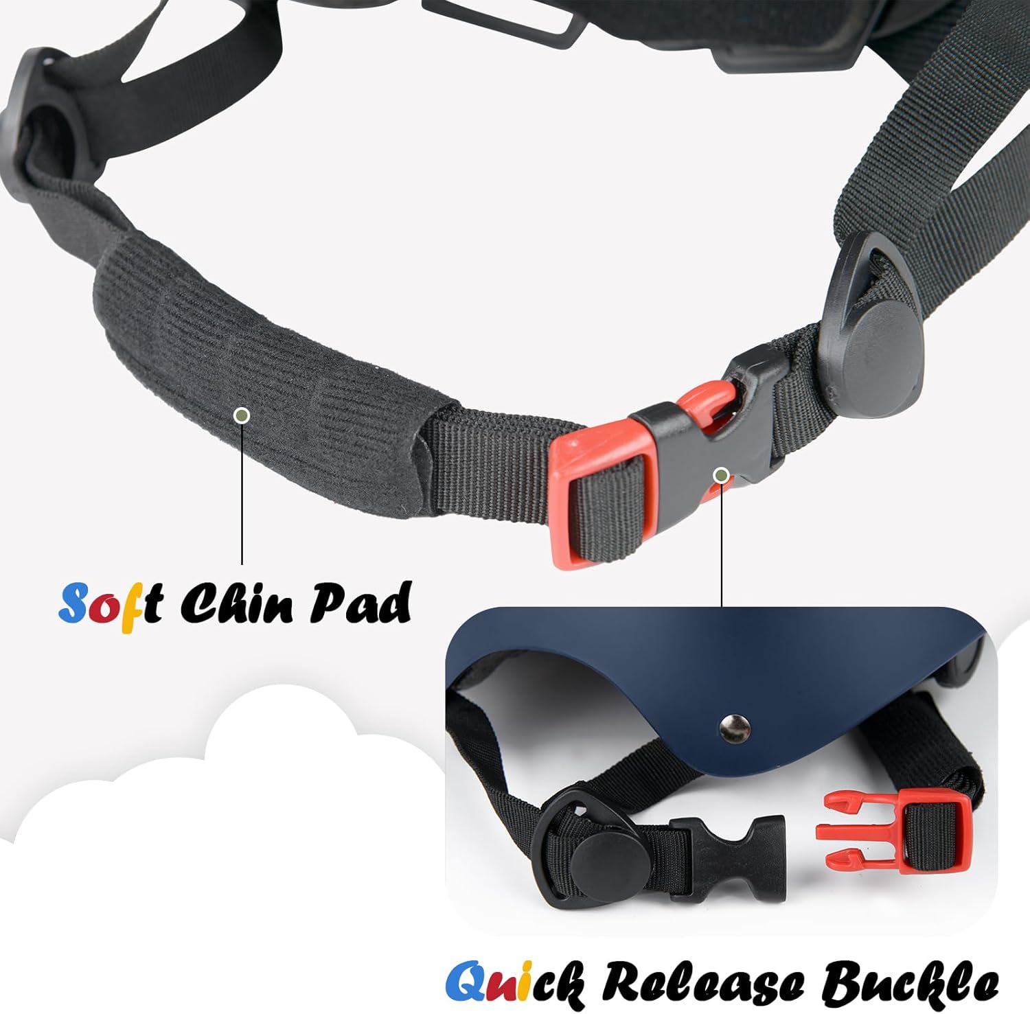 Kids Bike Helmet, Adjustable and Multi-Sport, from Toddler to Youth, 3 Sizes - Image 6