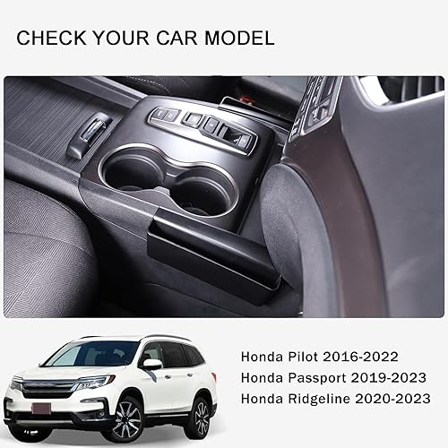 Miniatura 2 de Bandeja organizadora de cambios para Hond Pilot 2016-2022Ridgeline 2020-2023Passport 2019-2023, 2 piezas, caja de almacenamiento lateral de palanca