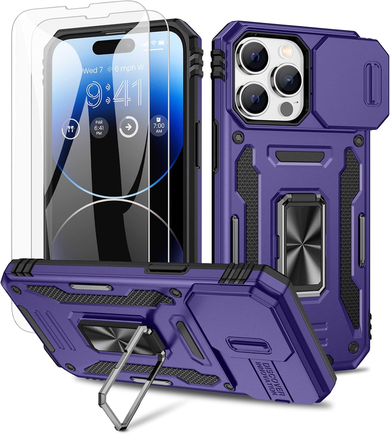 iphone 14 pro max case with front camera cover