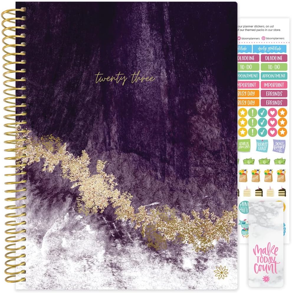Buy bloom daily planners 2023 (8.5 x 11) Calendar Year Day Planner