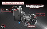 Vista 6 de Bomba de dirección asistida 60-5068PR Compatible con Dodge Ram 1500 2007-02, Durango 2007-04, Chrysler Aspen 2007