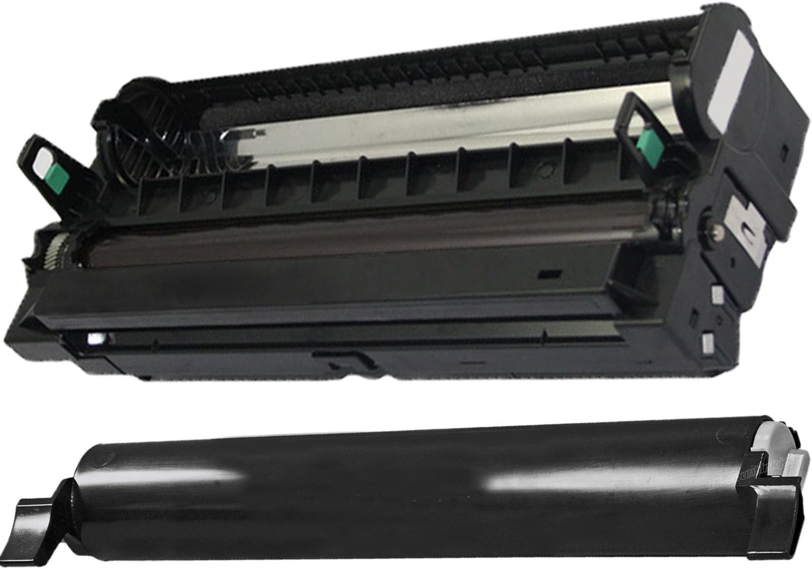 (1 Drum + 1 Toner) Inktoneram Replacement Toner cartridges & Drum for Panasonic KXFAT92 KXFAD93 Toner Cartridges & Drum Replacement for Panasonic KX-FAD93 KX-FAT92 Set KX-MB781 KX-MB271