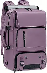 Mochila Reforçada com Compartimentos para Notebook e Tablet – Resistente à Água, USB, Engate de Mala – Masculina e Feminina para Viagem, Trabalho e Dia a Dia